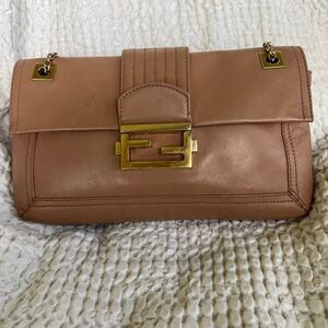 Vintage Fendi Baguette Shoulder Bag 2008 Y2K